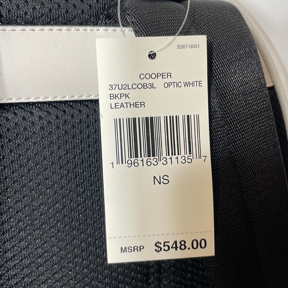 MICHAEL KORS 🌈 MENS Cooper pebble leather Backpack - Picture 5 of 9